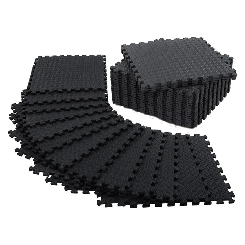 Durable Exercise Mat for Home Gym & Yoga (12 pack)-0