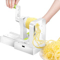 Foldable Vegetable Spiralizer with Extra Blade Box