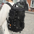 Foldable Dry-Wet Separation Gym Travel Bag Black
