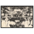 WHEN YOUR SENSES DANCE WITH MY MOMENTS JL.AK Velvet Edition Framed Poster