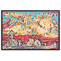 ZEUS AND THE SNAKE V2 Superior Framed Poster