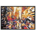WHEN YOUR KISS WATERED ALL MY SENSES PREMIUM Framed Poster